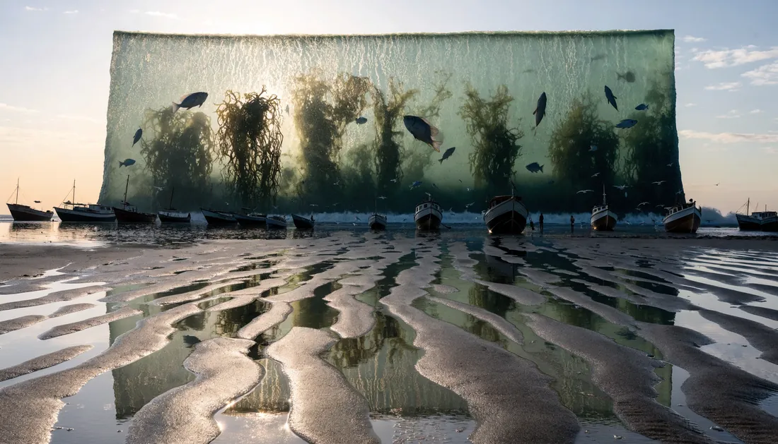 La mer debout