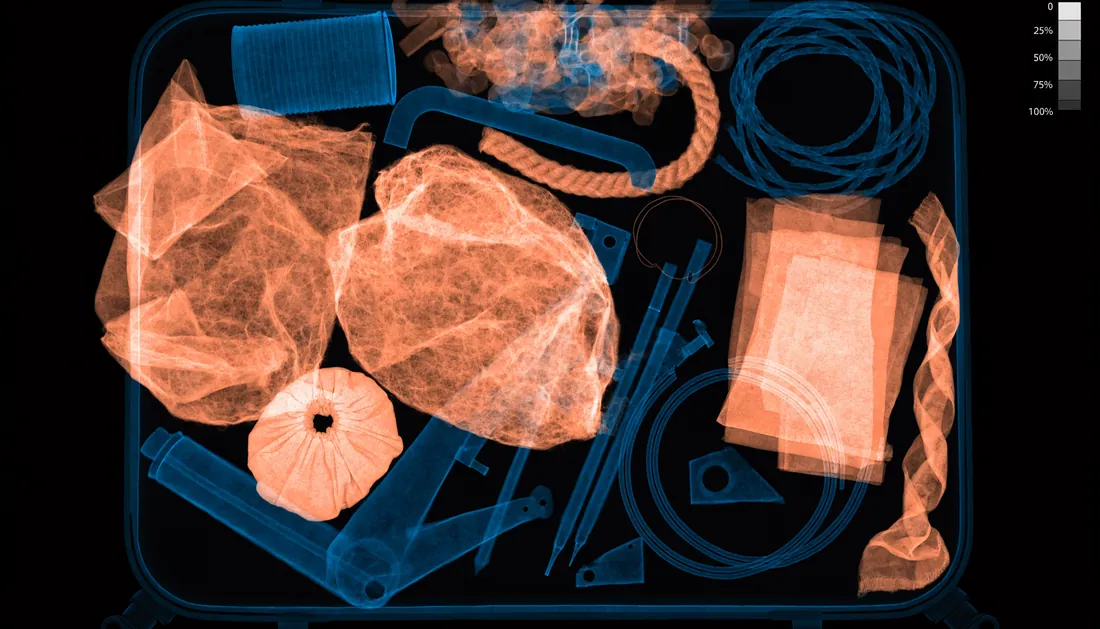 Radiographie de bagage